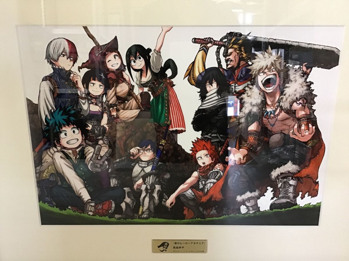 ヒロアカ】 WJ50周年展VOL.3 僕のヒーローアカデミア 複製原画 10傑