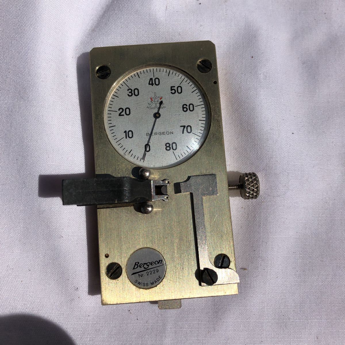 BERGEON ベルジョン No.2229 アンクル爪石調整器 時計修理工具 【公式 