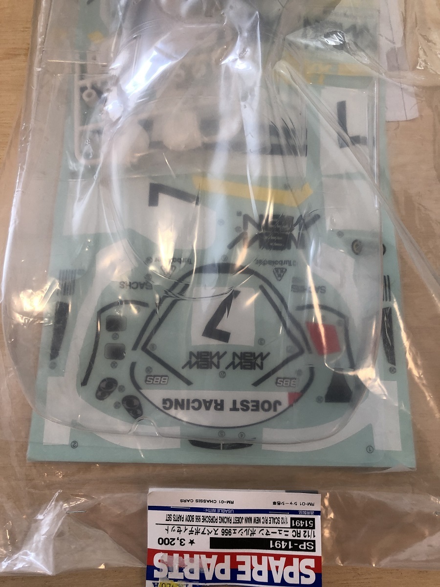 ★タミヤ ★　1/12 ニューマン ポルシェ 956 /RM-01電動RC ２WDレーシングカー用ボディ_2