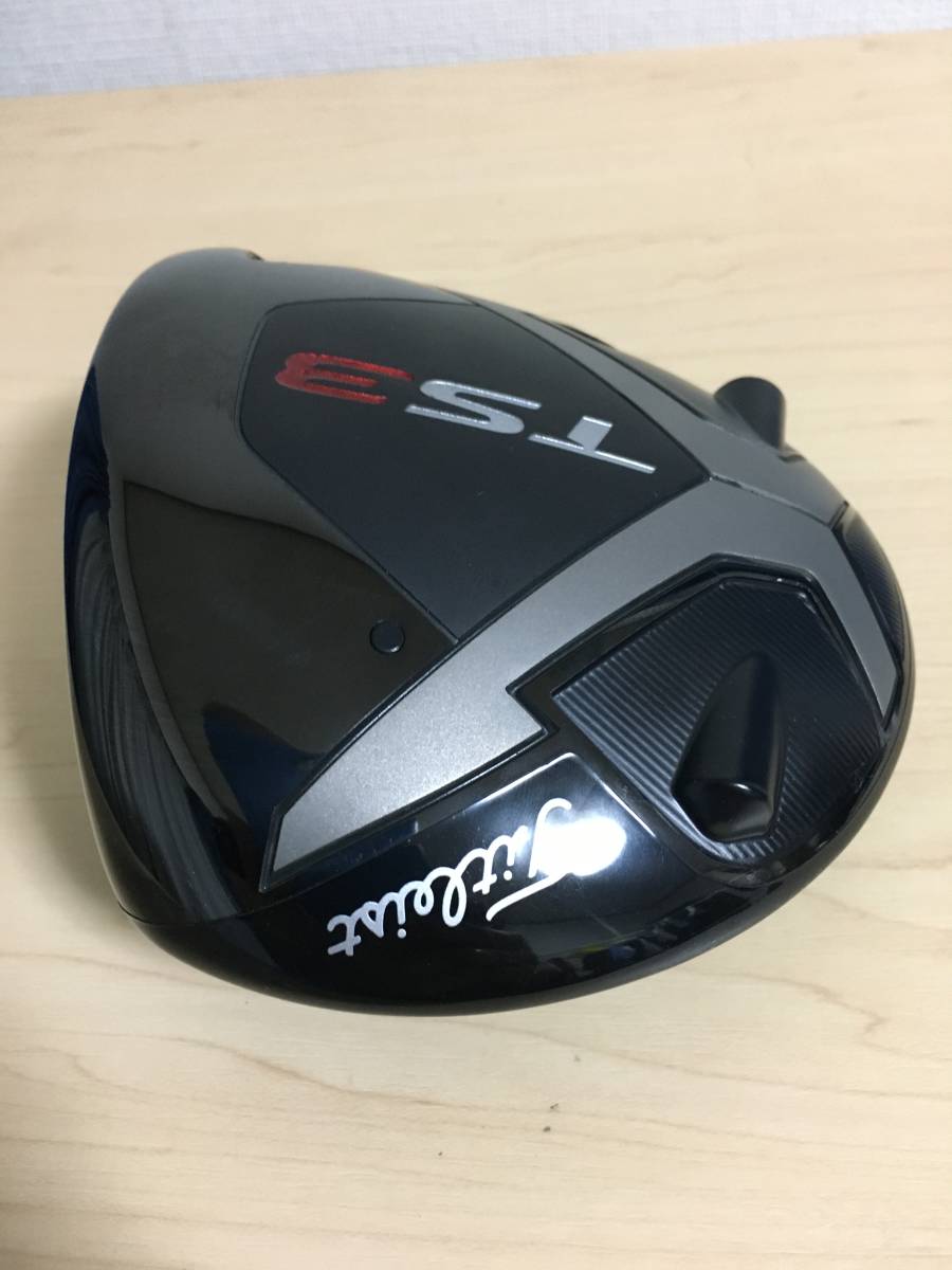 TS3 タイトリスト ドライバー ヘッドのみ 0 Titleist ヘッドのみ美品）タイトリストTS3 10.5° 5° 1W タイトリストTS3ドライバー10.5° 公式通販 日本仕様 ヘッド 5度 193g&frasl;浅い