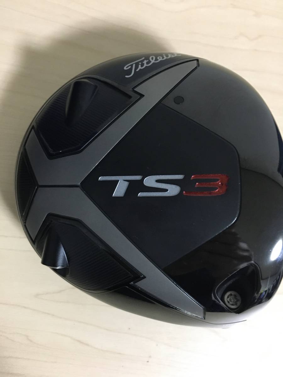 TS3 タイトリスト ドライバー ヘッドのみ 0 Titleist ヘッドのみ美品）タイトリストTS3 10.5° 5° 1W タイトリストTS3ドライバー10.5° 公式通販 日本仕様 ヘッド 5度 193g&frasl;浅い