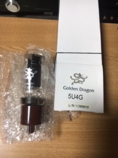 Golden - Dragon 真空管 Yahoo!オークション 5U4G GOLDEN ハイファイ堂