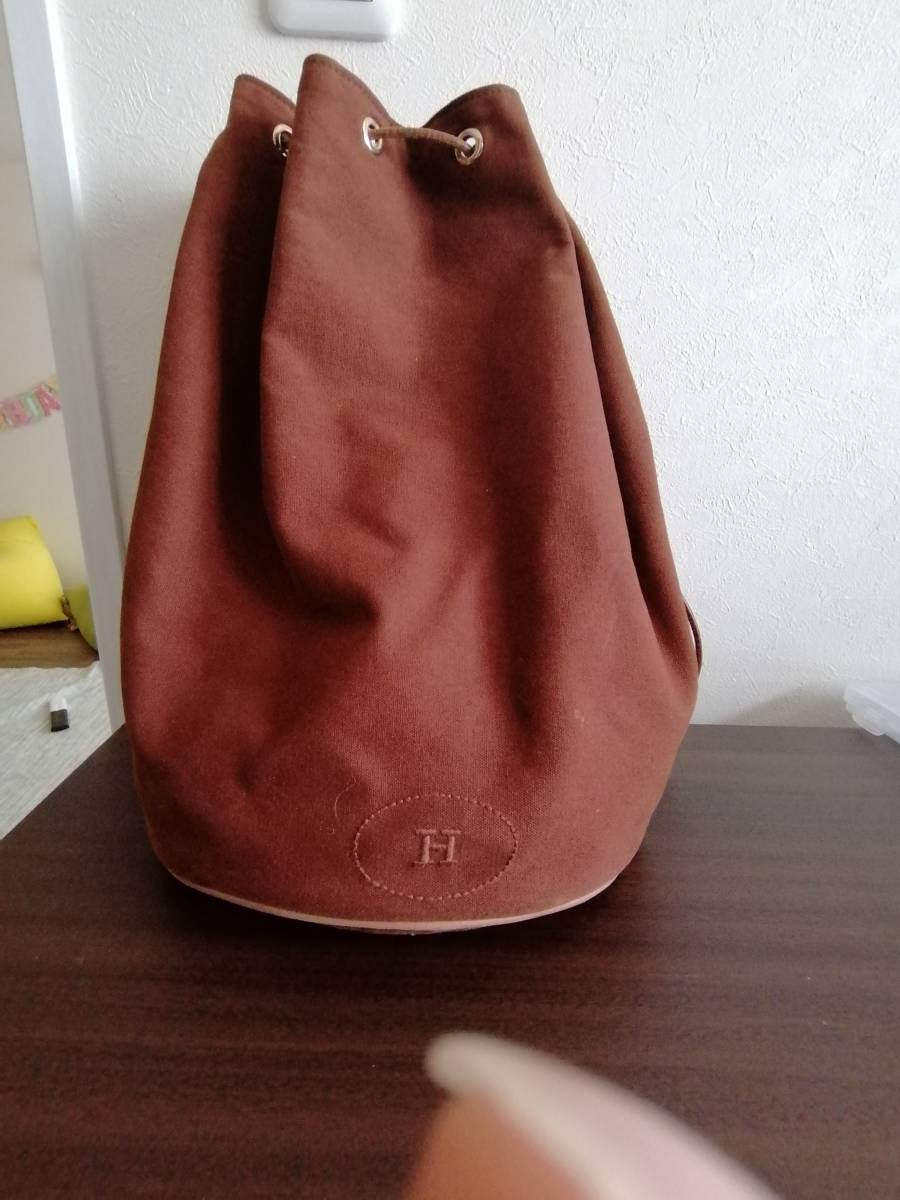エルメス ポロションミミル ショルダーバッグ ブラウン ショルダー 