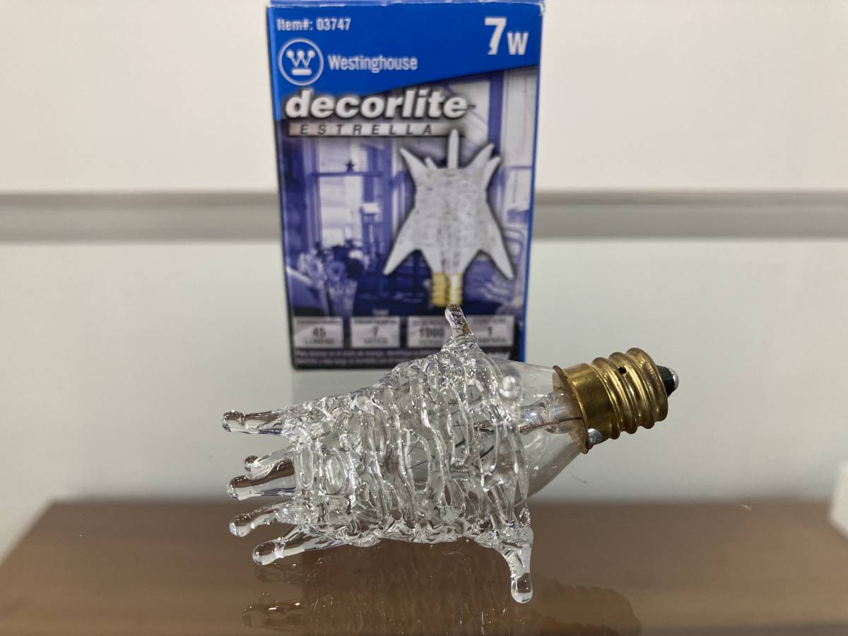 アメリカ直輸入 STAR LIGHT BULB スターライトバルブ スプートニク