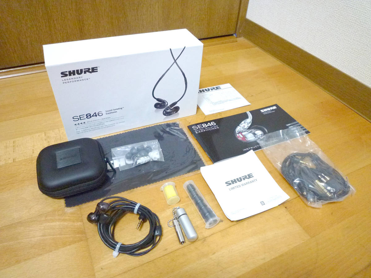 SHURE SE846 高遮音性イヤホン シュア 高遮音性イヤホンの通販 se846 