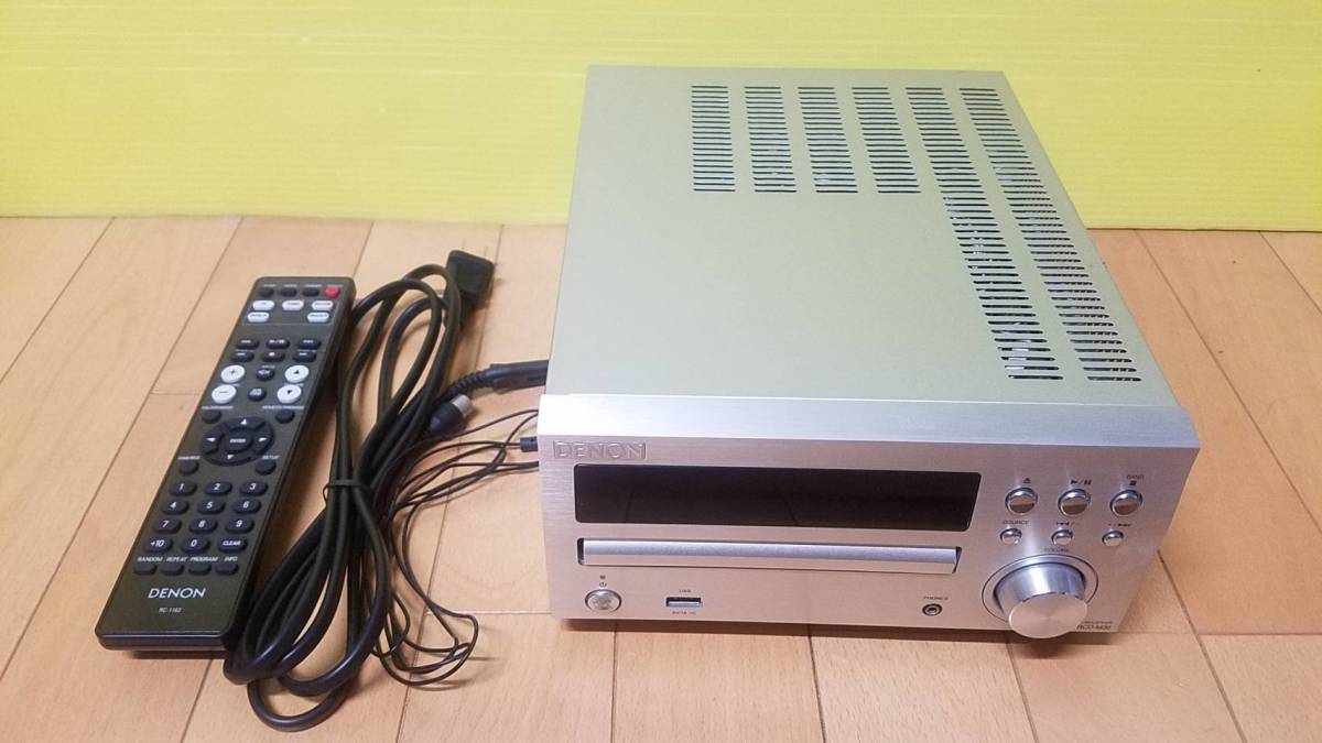 DENON⁄デノン RCD-M39-SP（プレミアムシルバー） CD⁄チューナー