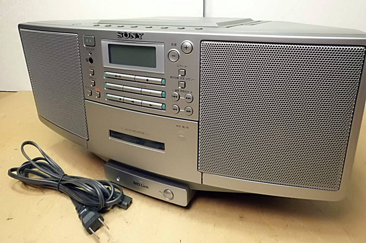 SONY ZS-D5 パーソナルオーディオシステム ☆即決! ソニー SONY パーソナルオーディオシステム ZS-D5 CD/カセット