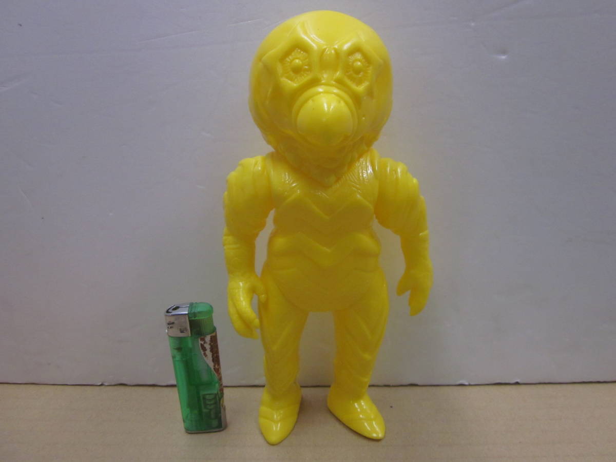 yy78【ソフビ/ベアモデル】「ガッツ星人(成型色)」全高：約22cm