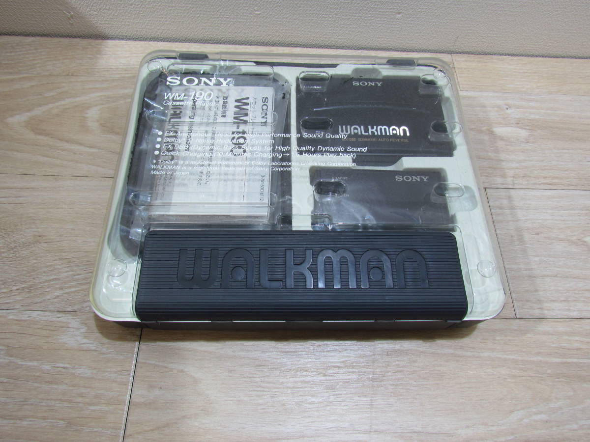 ☆SONY WALKMAN WM-190/ポータブルカセットプレーヤー/ウォークマン