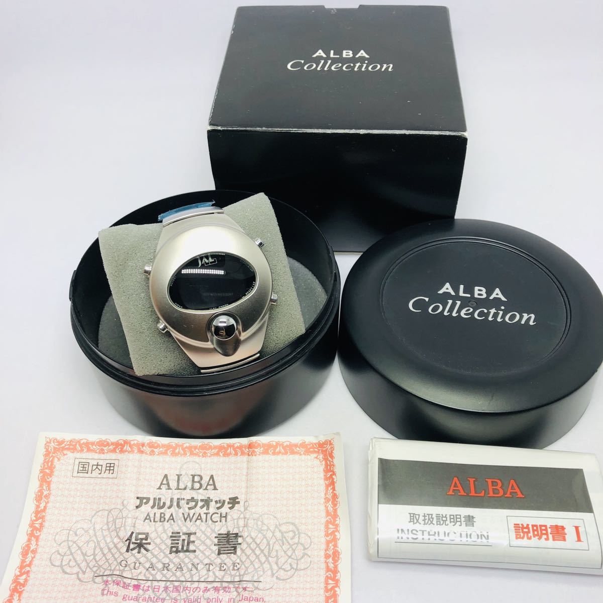 ALBA セイコー SEIKO アルバ デッドストック SPOON デジタル 腕時計 
