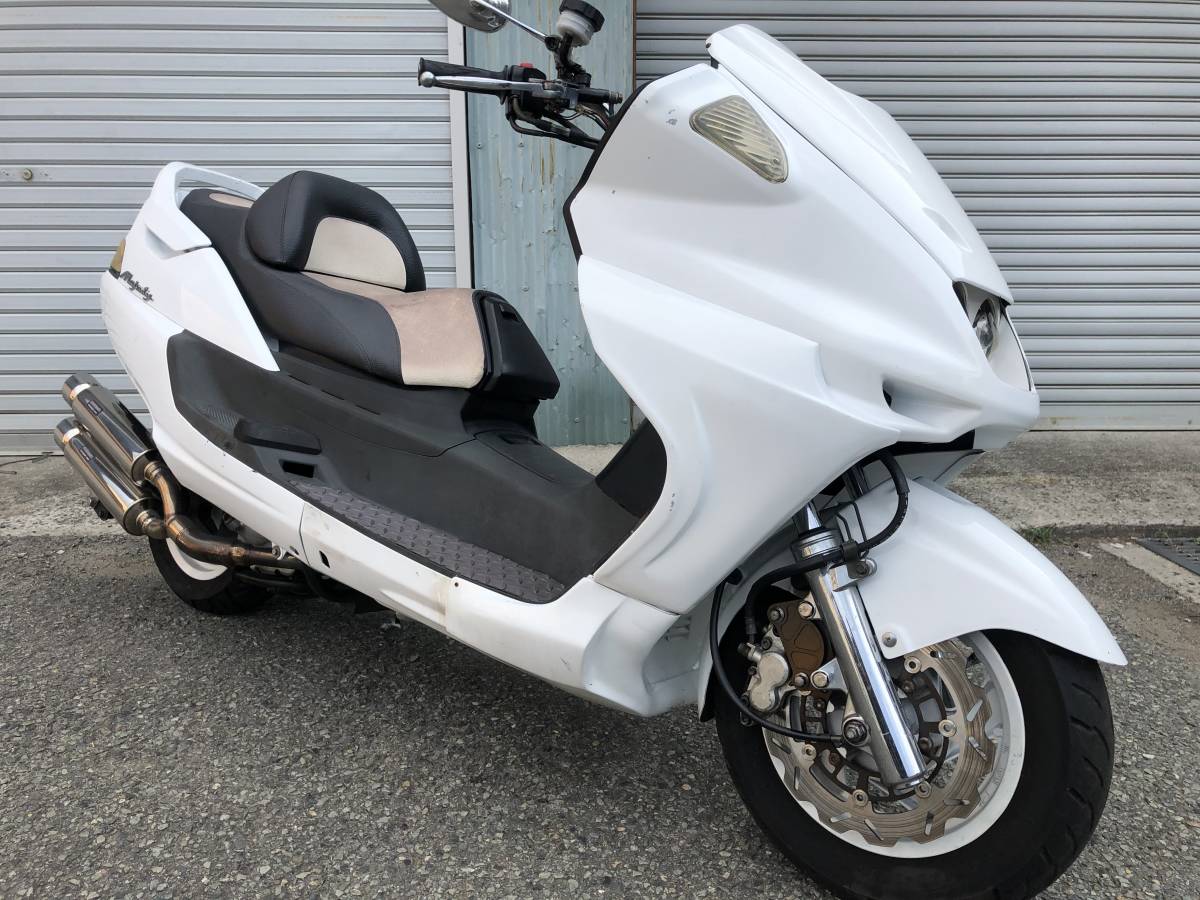 YAMAHAマジェスティ250cc書類有り！ ヤマハ マジェスティ マジェスティ250 4HC 4HC カスタム車 レストア