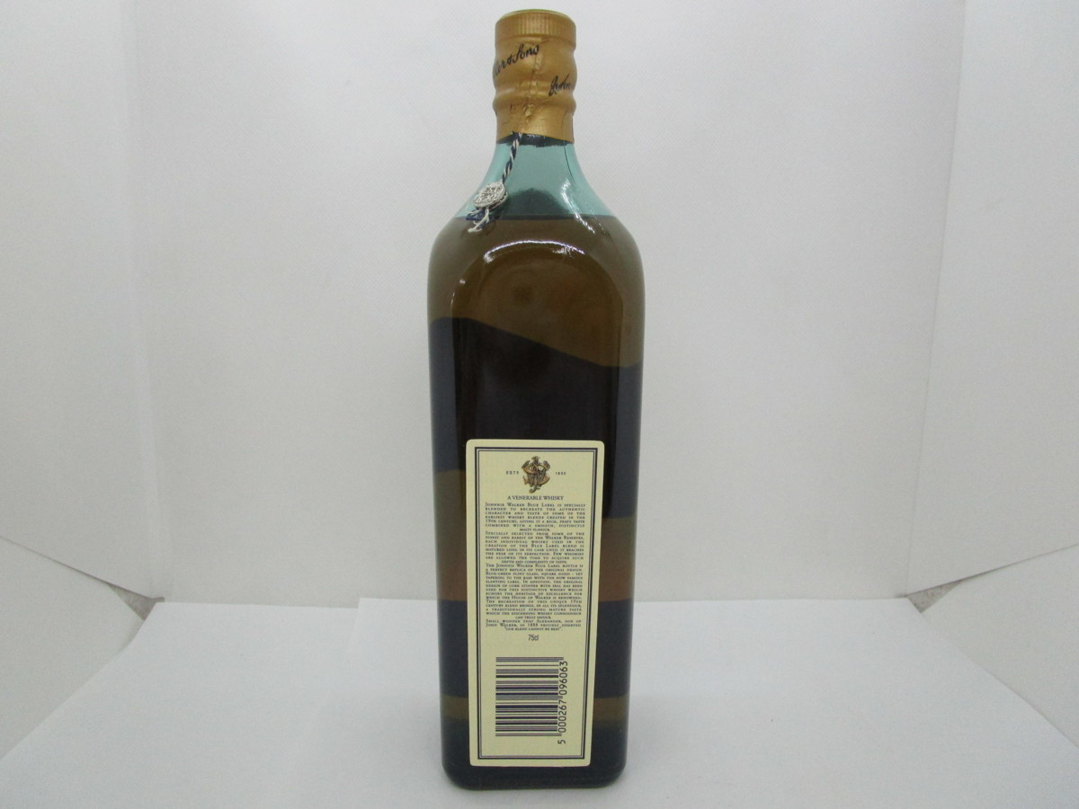ジョニーウォーカー ブルーラベル 旧ボトル 43度 古酒 750ml