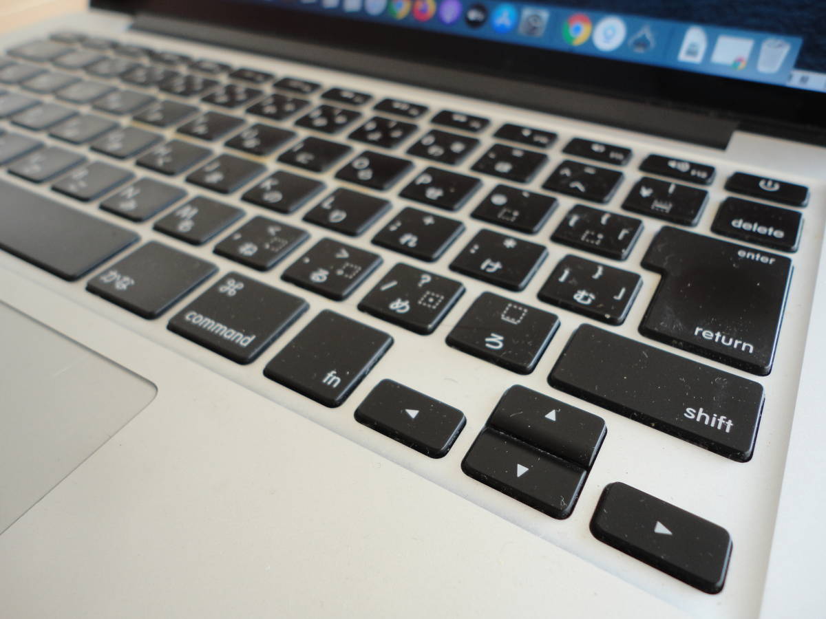 訳ありMacBook Pro Retina Mid 2014 13インチ SSD 512GB 2.6GHz Intel 