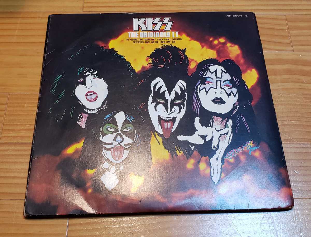 100円売り切り KISS キッス 当時物 LPレコードアルバム4種類セット 