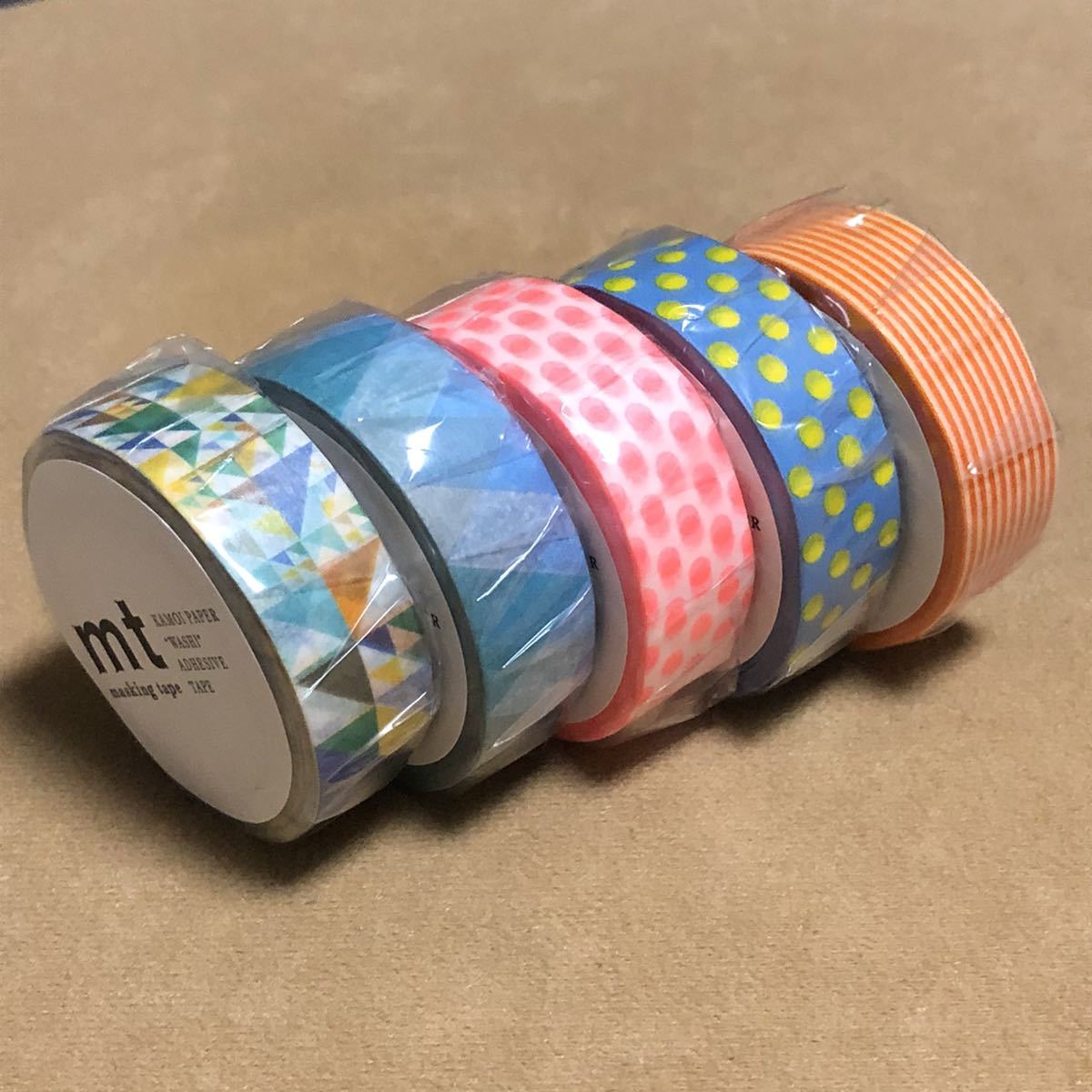 送料込み) マスキングテープ 5個セット (カモ井 )_1