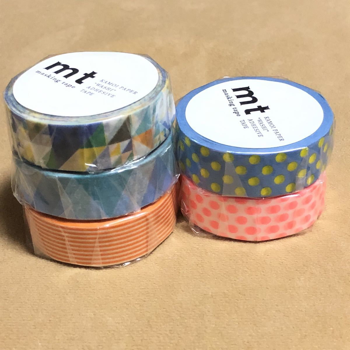 送料込み) マスキングテープ 5個セット (カモ井 )_2