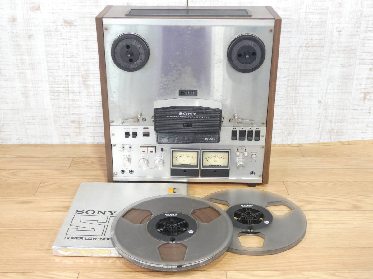 SONY ソニー TC-7650 オープンリールデッキ オーディオ機器 ※通電OK