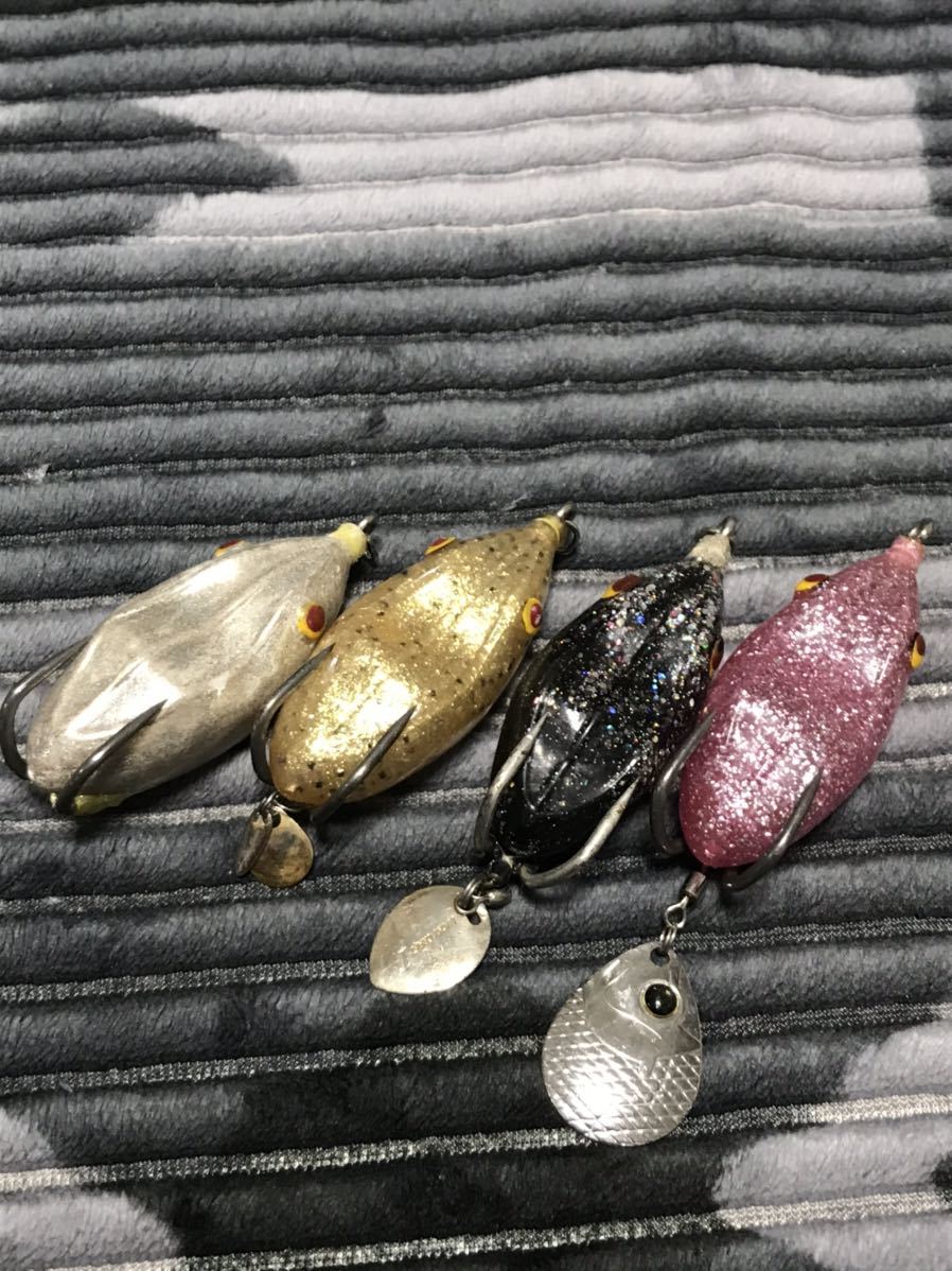 雷魚に スナッグプルーフ？ キャスティングオリジナルNSP 4匹