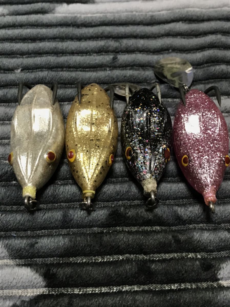 雷魚に スナッグプルーフ？ キャスティングオリジナルNSP 4匹