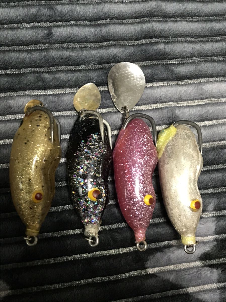 雷魚に スナッグプルーフ？ キャスティングオリジナルNSP 4匹