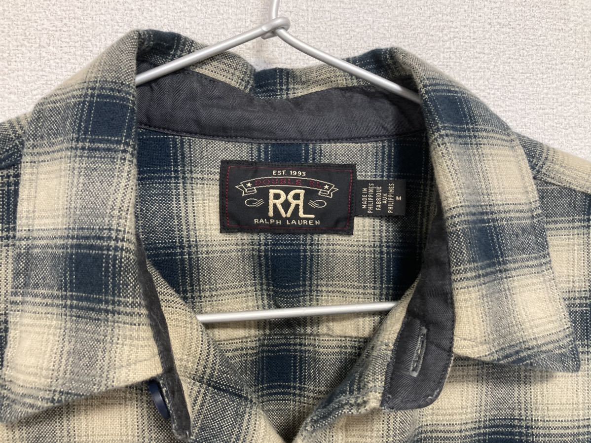 RRL ダブルアールエル 長袖シャツ グランメゾン東京 キムタク サイズM