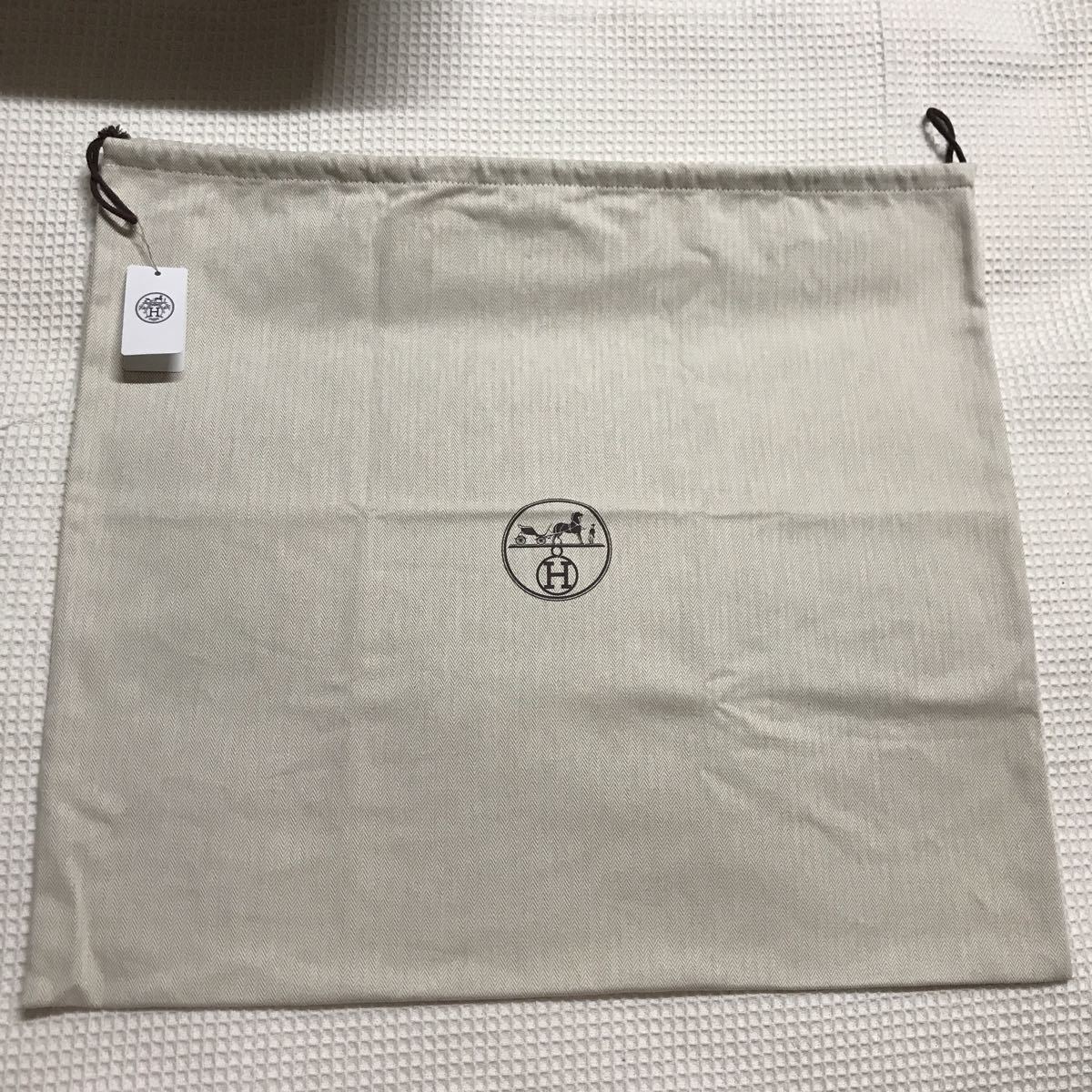 【新品未使用】エルメス 保存袋 大きいサイズ 新品 タグ付き エルメス 保存袋 61×55 ヘリンボーン ケリー バーキン
