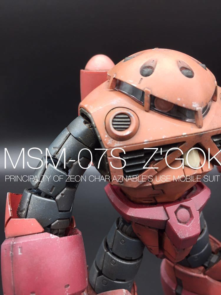 RG シャア専用ズゴック 塗装完成品　ガンプラ　プラモデル　塗装済み ガンプラRGシャア専用ズゴック塗装完成品 【公式通販】