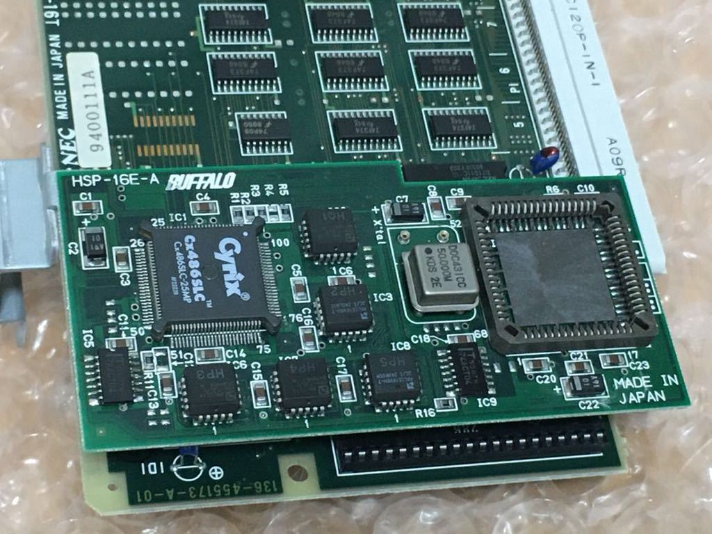 NEC PC-9801RX 動作品 CPUアクセラレータ PC-9801 - Yahoo!オークション ASSET ES⁄RS⁄DS用 Vi