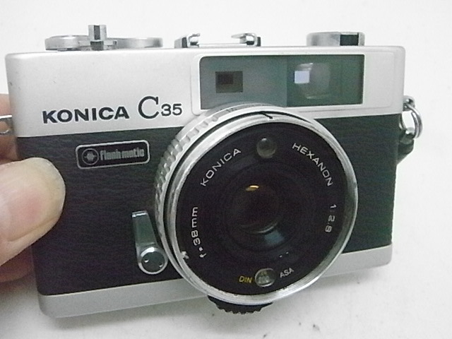 ☆ コニカ Konica C 35 フラッシュマチック（整備・清掃済み！AUTO