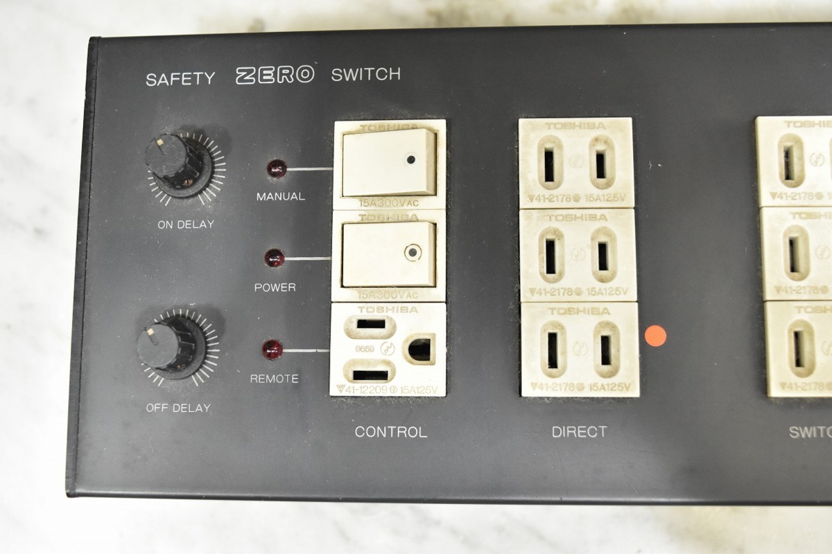 ZERO SWITCH SS-150 Professional SAFETY 電源ボックス | ☆クリーン