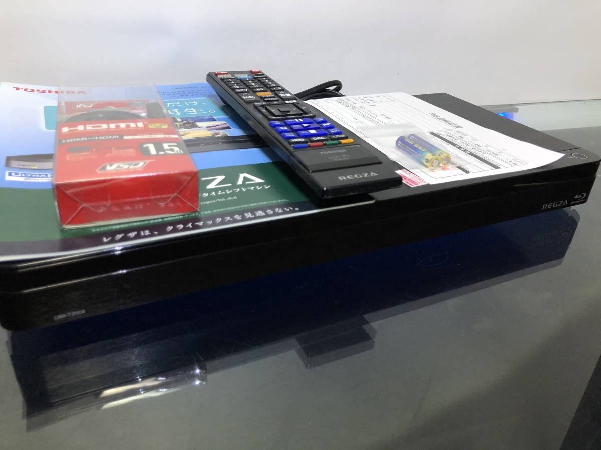 東芝 REGZA 2TB 3チューナー ブルーレイレコーダー DBR-T2008
