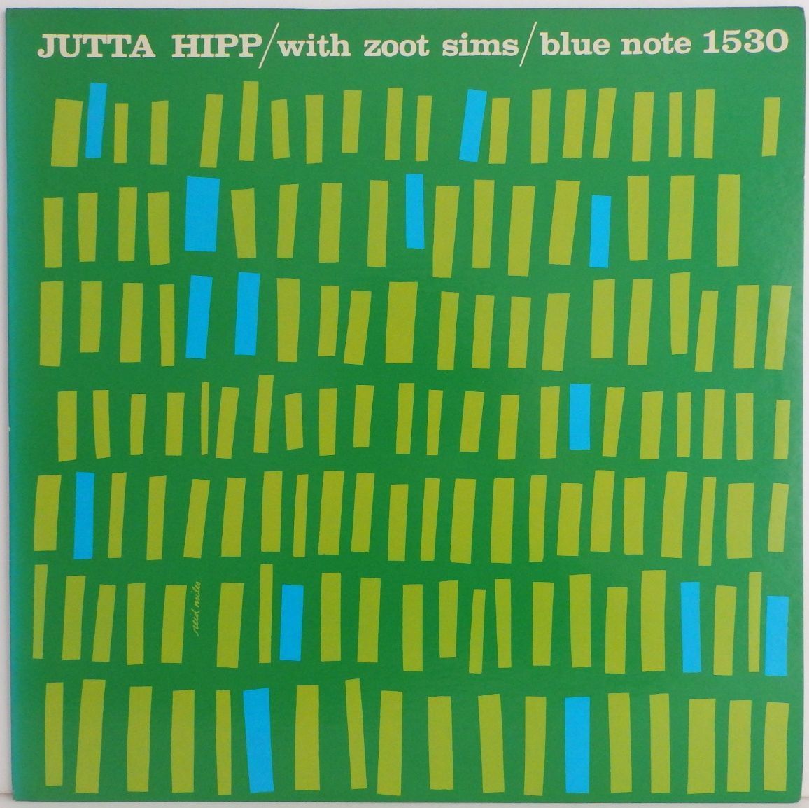 23007336;【廃盤】貴重 MONO Blue Note US盤 JUTTA HIPP with ZOOT