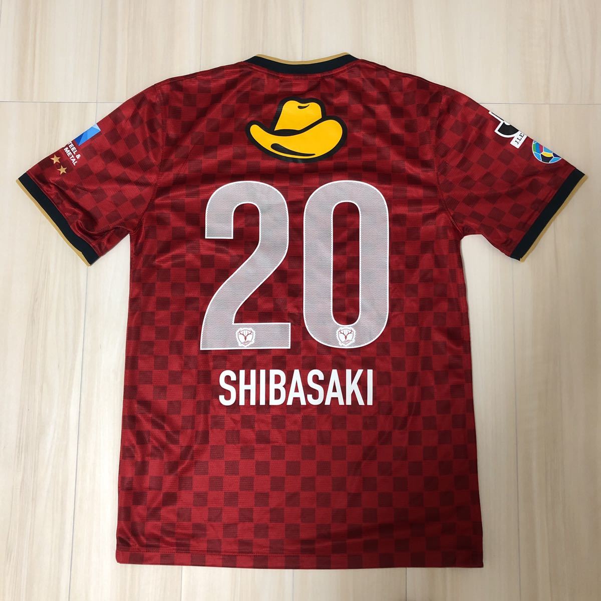 2014 鹿島アントラーズ ユニフォーム NIKE ナイキ 柴崎岳 Mサイズ