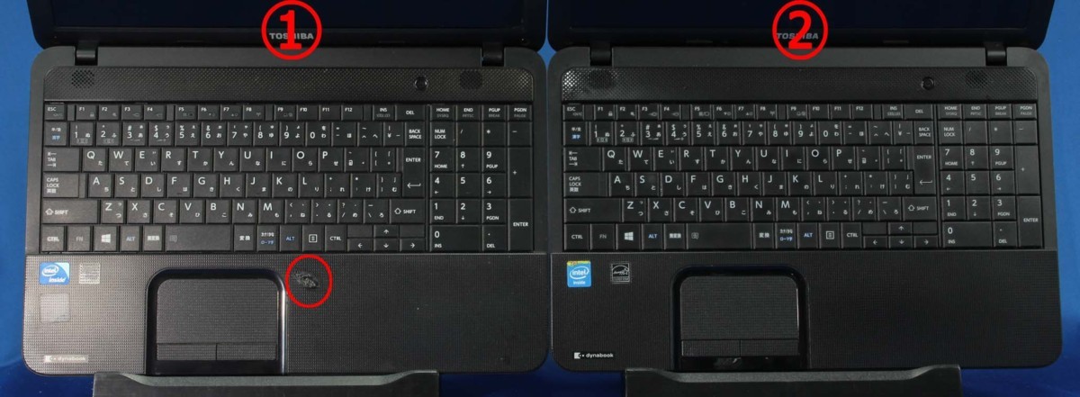 2台セット ジャンク 東芝 dynabook B252/21G/22G Celeron B830 2GB/4GB