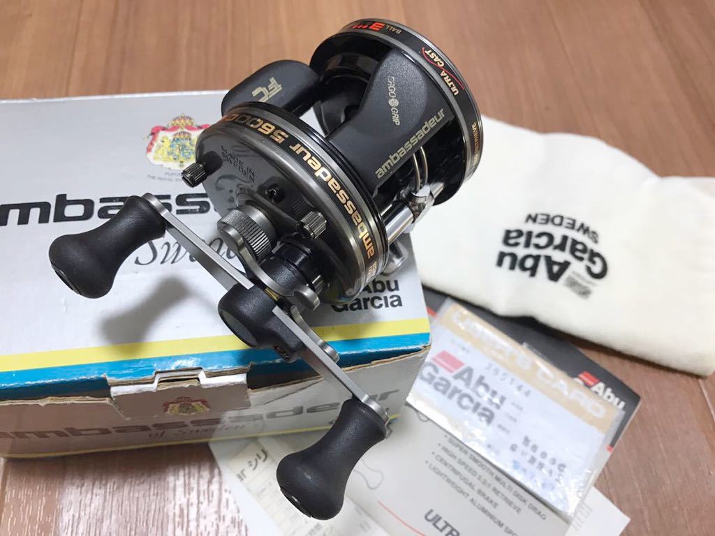 ☆即決！希少 アブ アンバサダー 5600C GUNNAR ガンナー 超美品！右