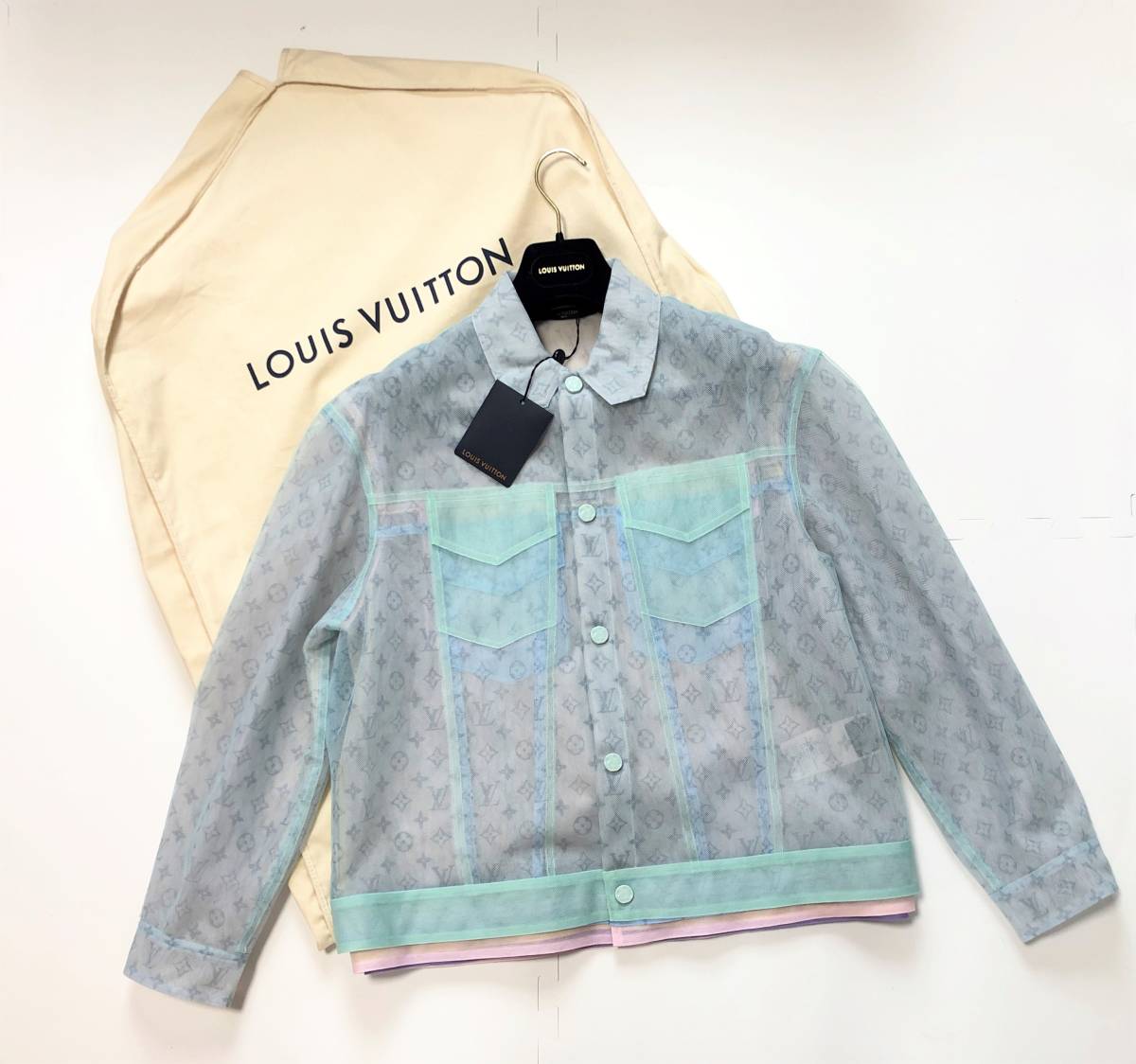 最終 LOUIS VUITTON 2020年春夏 ルイヴィトン マルチカラーチュール  