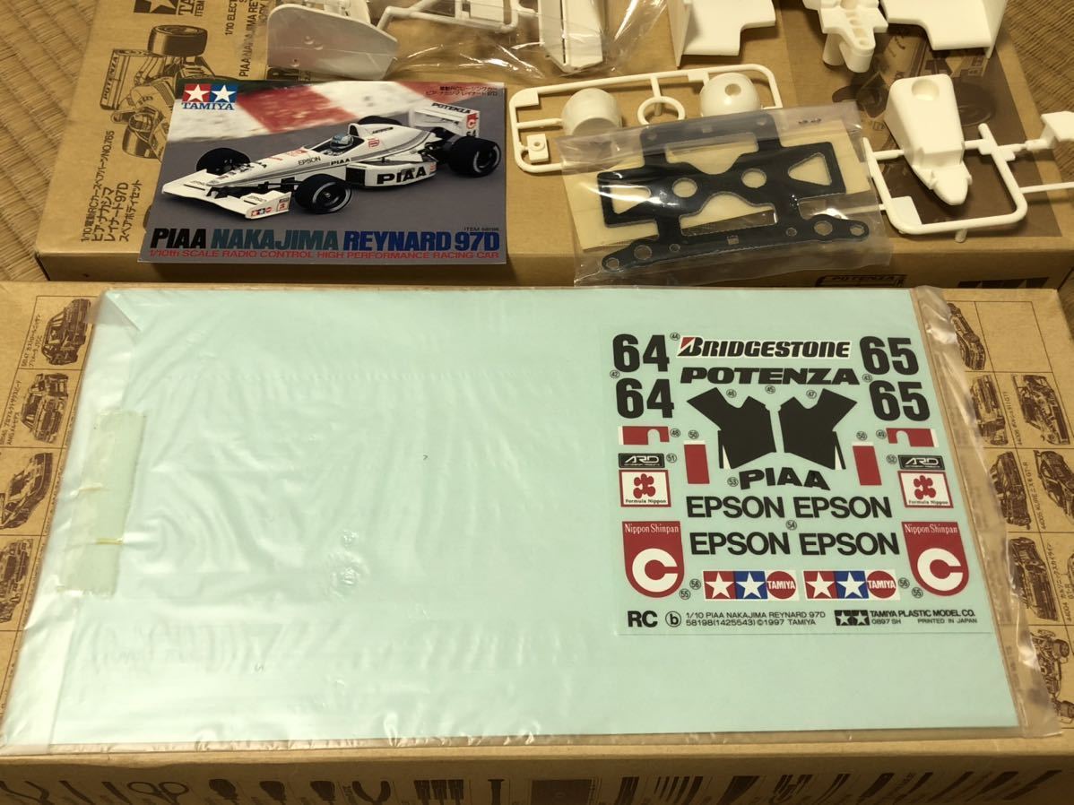 タミヤ F103 ☆ REYNARD 97D 新品未 NAKAJIMA PIAA RC 1⁄10 Yahoo