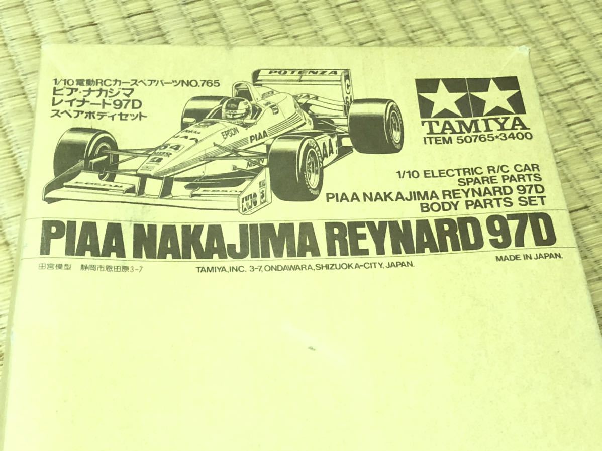 タミヤ F103 ☆ REYNARD 97D 新品未 NAKAJIMA PIAA RC 1⁄10 Yahoo