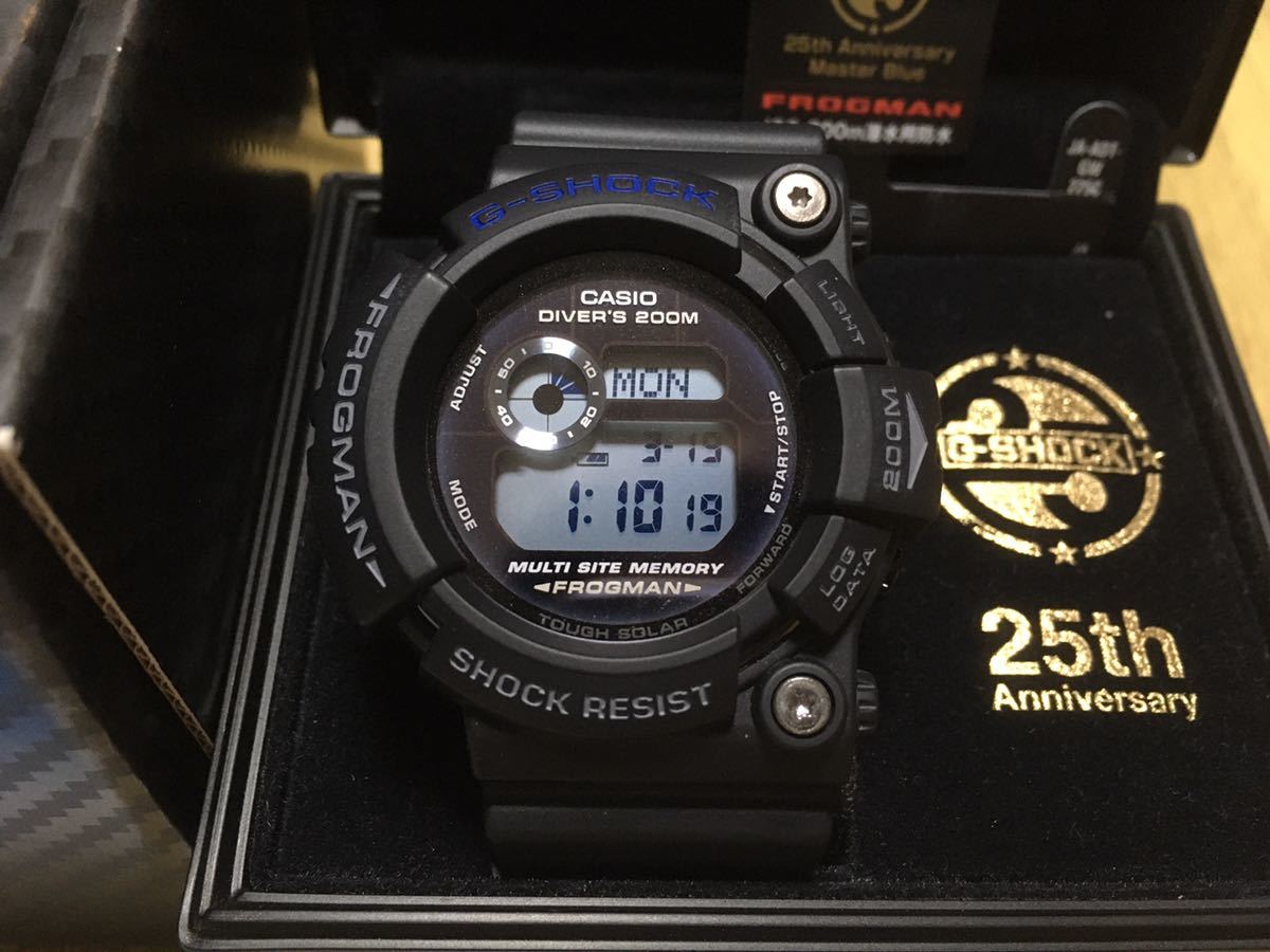 フロッグマン 25周年記念 GW-225C マスターブルー g-shock frogman 