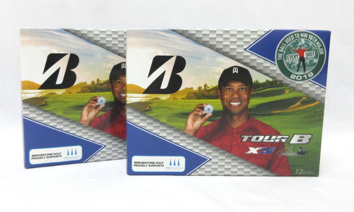  祝マスターズ優勝 タイガーウッズモデル TOUR B XS 2ダース ゴルフボール Tiger Woods Edition BRIDGESTONE ブリヂストン 24球 8スリーブ(2ダース)｜売買されたオークション情報、yahooの商品情報をアーカ ボール
