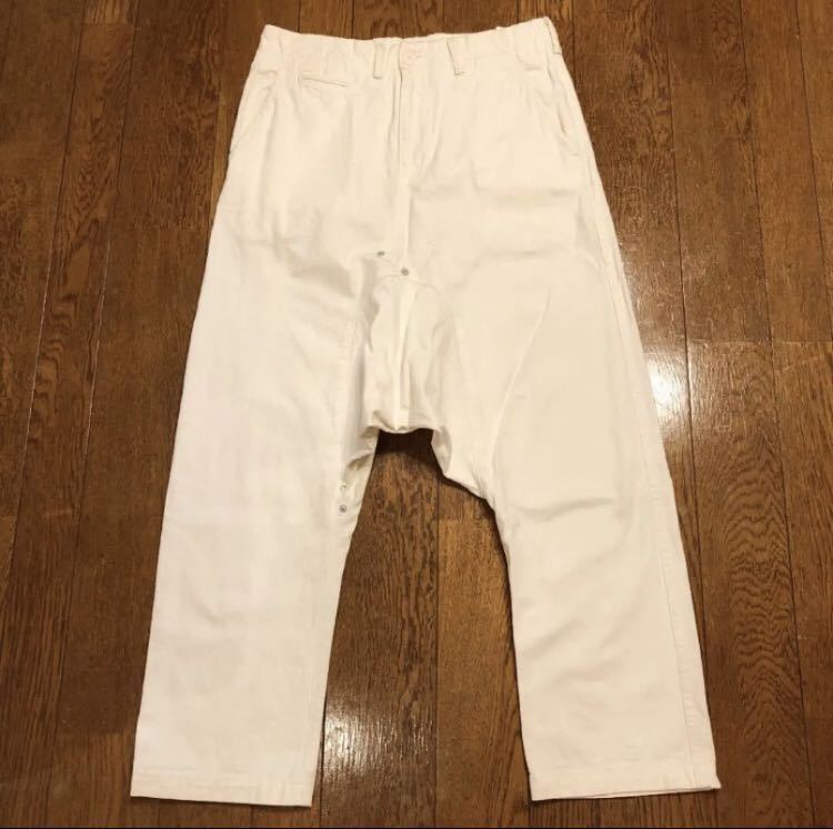 GANRYU 生成 サルエルパンツ ガンリュウ コムデギャルソン COMME des