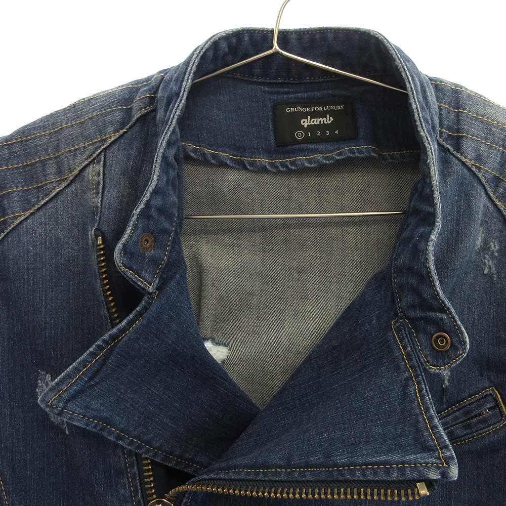 : グラム GB0419&frasl;JKT15 Jam denim riders ダメージ加工 ジャム glamb glamb(グラム)GB0125&frasl;JKT04 Jacket Black スタンMA-1 &frasl; MA-1 ミリタリーフード