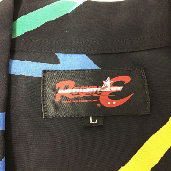 1円～ 矢沢永吉 ツアーグッズ Rockin E アロハシャツ YAZAWA 【公式通販】