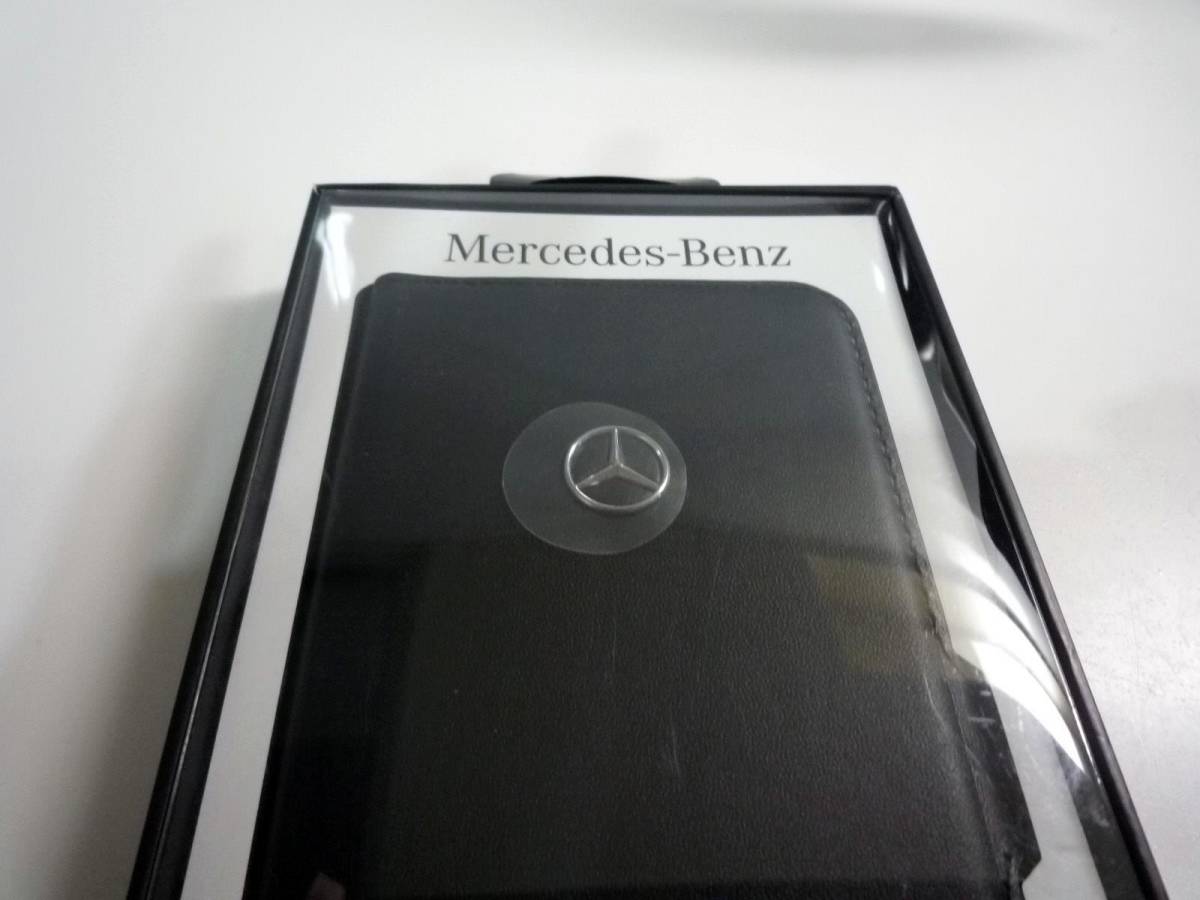 【Mercedes-Benz Collection】 iPhone 7/6/6s Plus用 本革ケース ブラックステッチ　未使用品_2