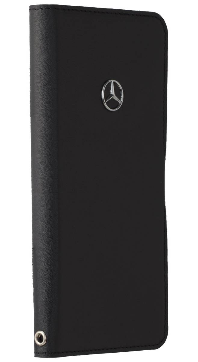 【Mercedes-Benz Collection】 iPhone 7/6/6s Plus用 本革ケース ブラックステッチ　未使用品_4