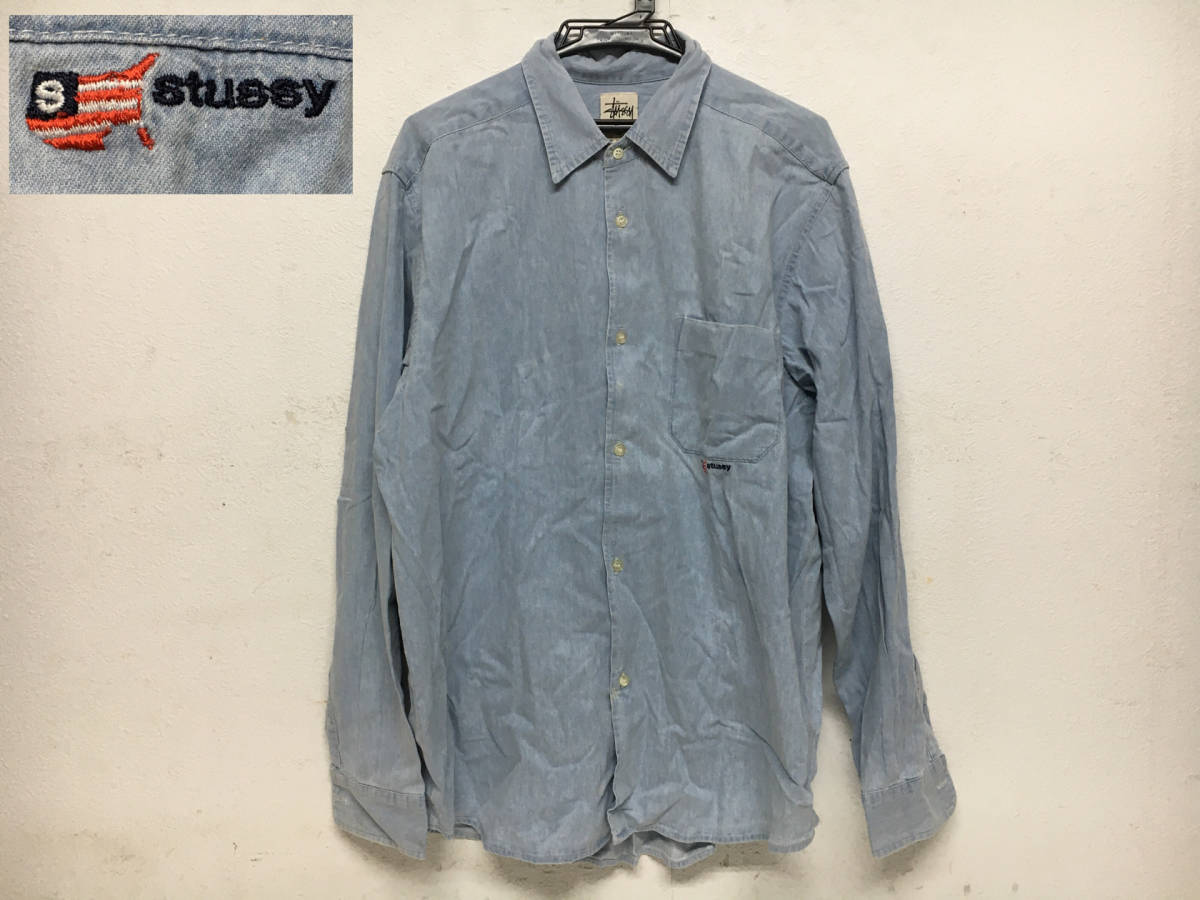 Tシャツ 90s stussy OLD STUSSY フェード オールド “黒タグ”高円寺本店 