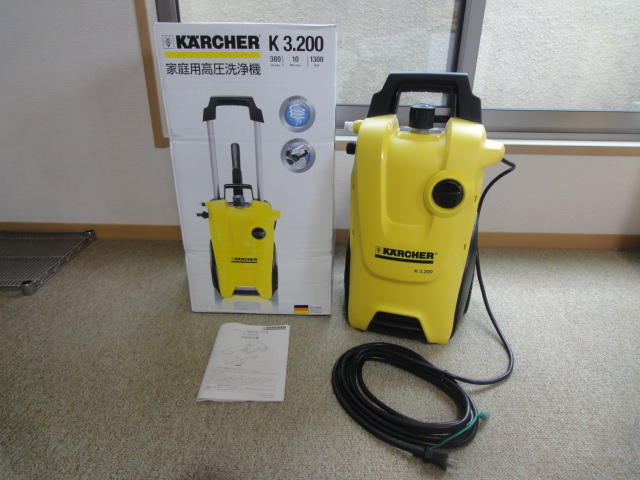  ケルヒャー 高圧洗浄機 K3.200 クイックタイプ 50Hｚ本体のみ タイヤ付 品 JTK38 K2.400 K2.900 K3.150 K3.490 K3(高圧洗浄機)｜売買されたオークション情報、yahooの商品情報をアーカイブ公開 - オークフ 高圧洗浄機