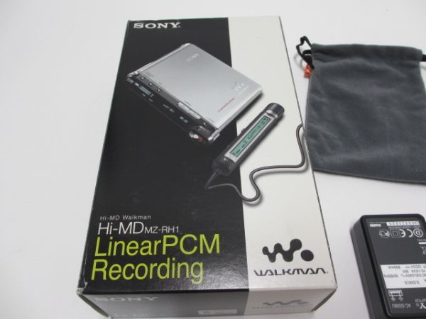 SONY Hi-MD Walkman MZ-RH1 通電のみ確認 ジャンク扱い SONY MZ-RH1 Hi-MD