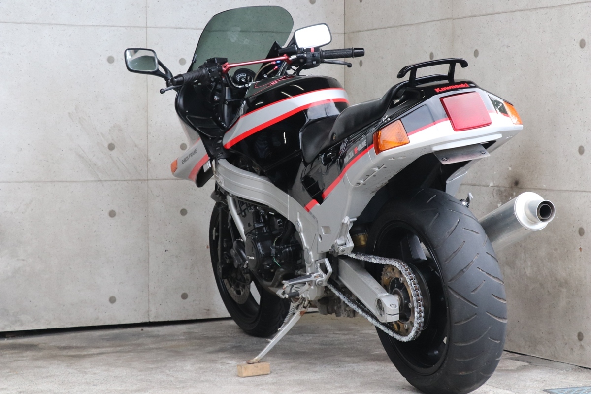 横浜 Kawasaki ZX-10 昭和63年 旧車 オーリンズ ワイドホイール