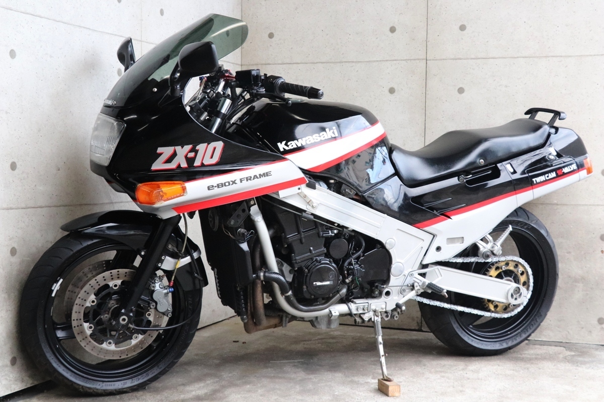 横浜～ Kawasaki ZX-10 昭和63年 旧車 オーリンズ ワイドホイール